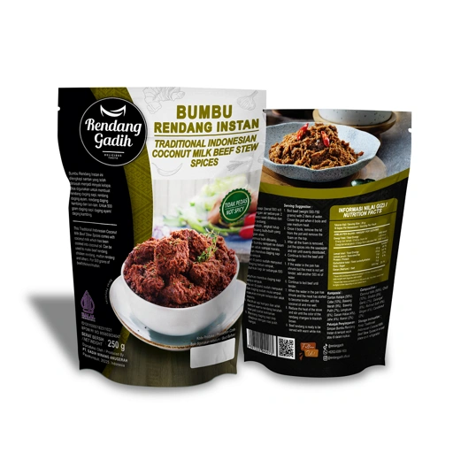 Kemasan Bumbu Rendang Instan (250 gram)