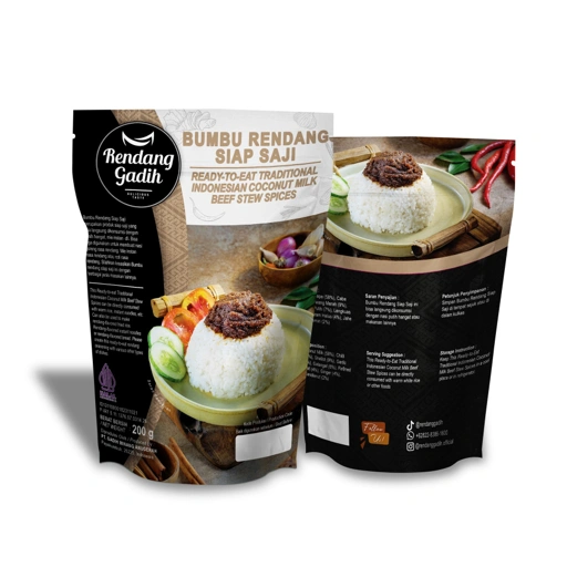 Kemasan Bumbu Rendang Siap Saji (250 gram)