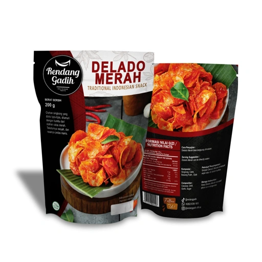Kemasan Delado Merah ( 150 gram )