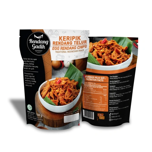Kemasan Keripik Rendang Telur (150 gram)